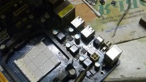 Ремонт материнской платы ASrock K10N78D. The repairing motherboard ASrock K10N78D