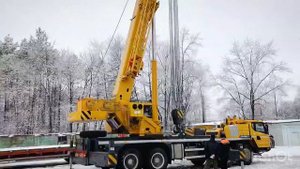 Передача автомобильного крана ХСМG XCT55