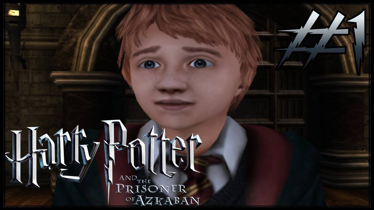 Harry Potter and the Prisoner of Azkaban. #1. Играем за Рона. Первый урок!