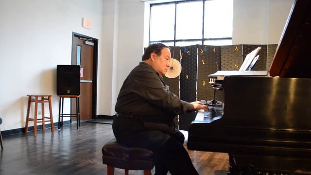 Reverie by Claude Debussy (Rick Lowe Piano Concert 3/14/2020 @ Family Piano) смотреть онлайн