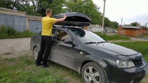 Установка Автобокса и багажника на крышу CHEVROLET Lacetti