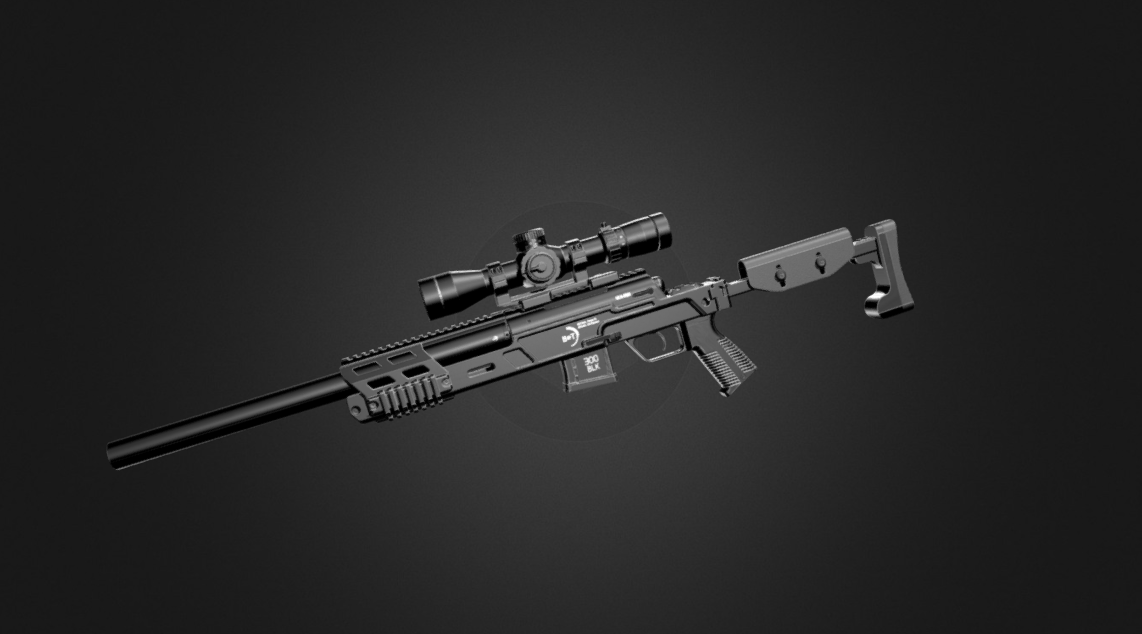 B&T SPR 300 в 3D от m.daneshyab