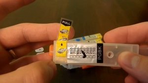 Перезаправляемые картриджи для Canon Pixma MX924 с чипами