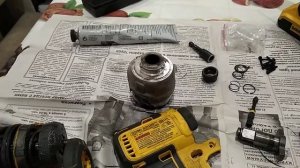 Переделка Dcf887 в гайковёрт 1/2