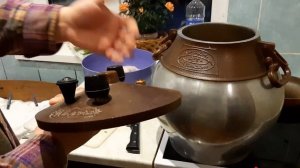 Мясо с овощами в афганском казане