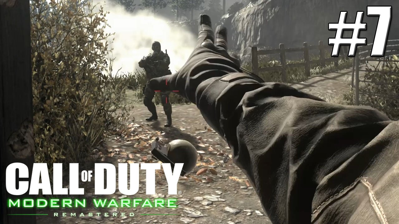 СЛИВАЕМСЯ И ЧЕШЕМ►Прохождение Call of Duty Modern Warfare Remastered #7