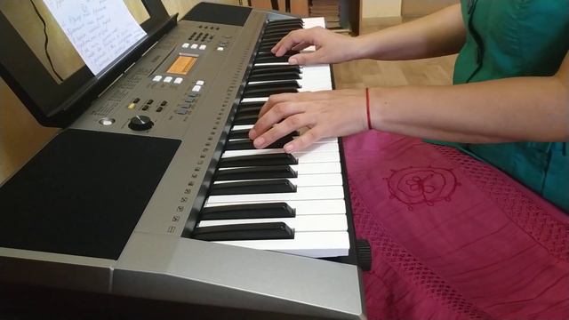 Красивая мелодия любви для флейты Оксаны Узиковой на синтезаторе!