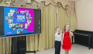 Band "Magic friendship", 2nd grade, "Let's sing together" Song Contest, 2024,  Nadym Gymnasium