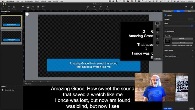 ProPresenter 7 Tutorial: How to add pdf chord charts in Pro7 смотреть онлайн