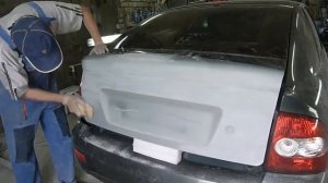 Как убрать ржавчину на Ладе Приоре (весь процесс)