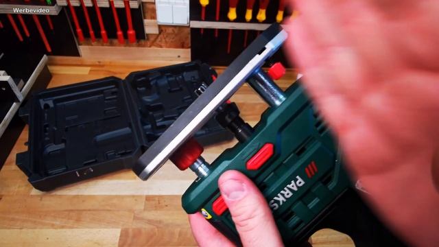 Die neue Akku Oberfräse POFA 12 A2 Kantenfräse von PARKSIDE®