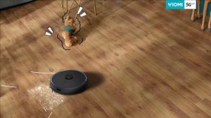 Робот-пылесос с базой самоочистки Xiaomi Viomi Robot Vacuum Cleaner Alpha S9 (V-RVCLMD28B) (Black)