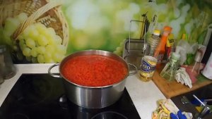 Аджика с жаренным луком на зиму