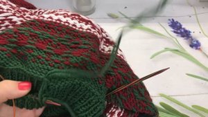 Как пришивать воротник «ДВОЙНОЙ воротник  у свитера Мариус»