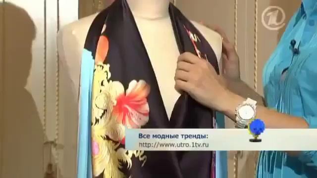 Платье трансформер | Пять платьев из одного платка без шитья