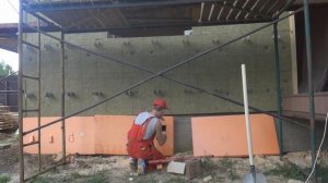 Как Правильно УТЕПЛИТЬ ЖБ ФУНДАМЕНТ под отделку панелями под камень.