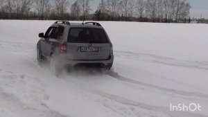 Субару форестер sh офроуд offroad по снегу