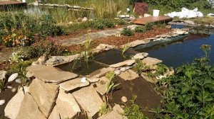 Ванна +щебень= водопад + биоплато. Водопад своими руками