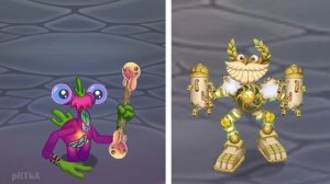 Gold Wubbox vs Ethereal Workshop | My Singing Monsters