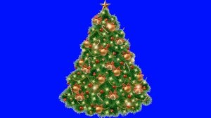 Хромакей Новогодняя ёлка 1