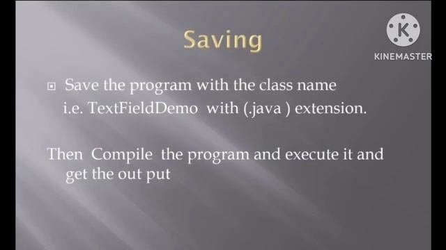Java Program| Java AWT Text Field Program