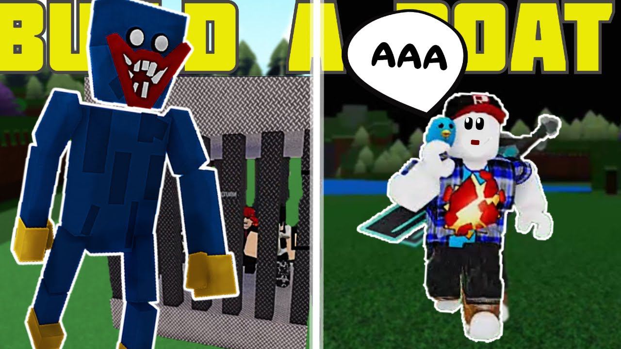 POPPY PLAYTIME в Build a Boat Roblox. Tutorial