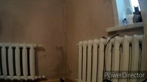 Замена стояков отопления. 3-2-1-подвал.меняем кусок трубы.часть 1.