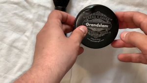 Китайский набор для бритья. Grandslam gift. Трехсоставной помазок . Кокосовое мыло для бритья
