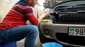 Полировка Фар.Оклейка Оптики Пленкой.Mini Cooper S!