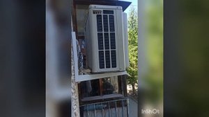 Чистка наружного блока кондиционера Daikin 35.