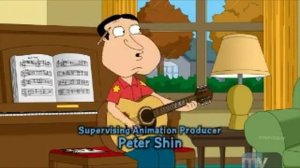 Family Guy Quagmire And Peter Playing Guitar Singing