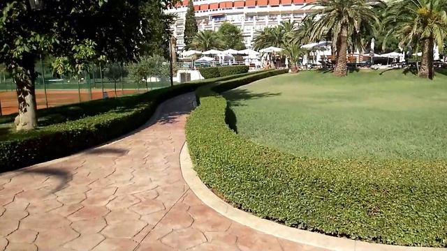 ЧЕРНОГОРИЯ, БУДВА Отель Iberostar Bellevue, обзор территории, море, бассейн, услуги смотреть онлайн