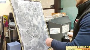 Эффект Мрамора Венецианка. Feidal Stucco Veneciano interior