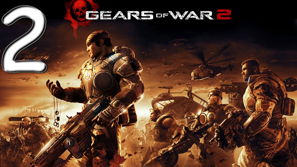 ? XBOX 360 ⚙ Gears of War 2. Act 2: Denizens. Часть 1