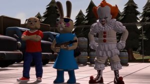 Пигги vs Пеннивайз 3: Мистер Пи (Roblox Piggy Роблокс Свинка Пеппа Оно Хоррор Челлендж 3D Анимация)