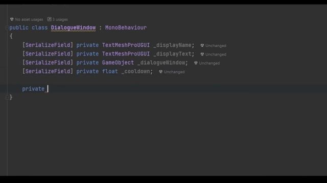 ДИАЛОГОВАЯ СИСТЕМА С ВЫБОРАМИ В UNITY