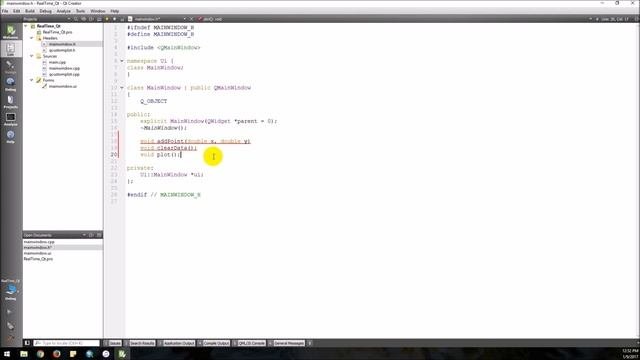 Qt C++ 05 Real Time Plotting With QCustomPlot