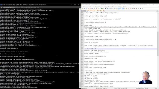 Installing Free Odoo 15 Community on Ubuntu 22.04 LTS on Digital Ocean VPS for USD4/month смотреть онлайн