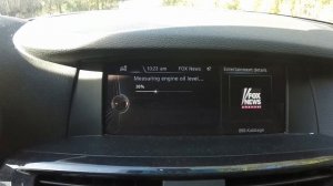 BMW X3 F25 Oil level check