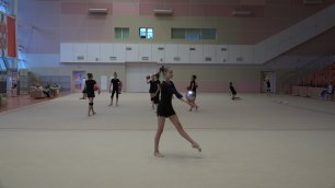 Омская команда по художественной гимнастике готовится к международным играм «Дети Азии»