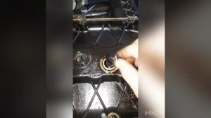 Замена прокладки клапанной крышки туарег