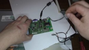 Монитор LG замена лампы подсветки