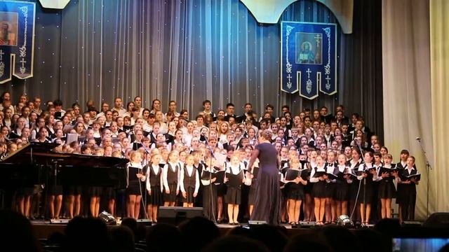 Детство.Сводный детский хор Липецкой области 2016.