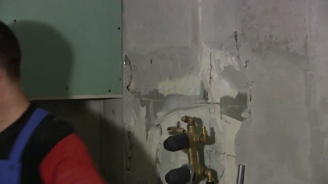 Смеситель из стены для ванной с тропическим душем. Как установить скрытый смеситель