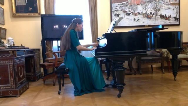 Л.Гурилев. Вариации на тему русской народной песни "Выйду ль я на реченьку". Исп. Юлия Казанцева смотреть онлайн