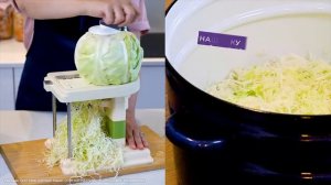 Капусторезка Молния - ручная шинковка для капусты + измельчитель в подарок