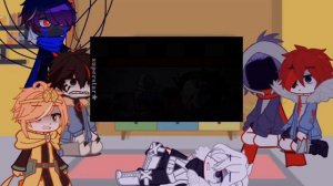 Sans au reaction to Nightmare sans as Cassidy | FNAF x Sans au | ༺ღ༒ Candy ༒ღ༻