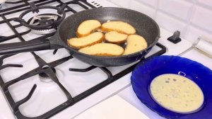 Гренки из батона??? вкусный завтрак ??