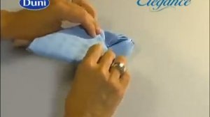 Красиво сложить бумажные салфетки