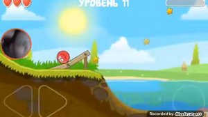 Как пройти 1-20 уровни игры Red Ball 4